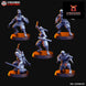 Feudal Japanese Ninja | Kyoushuneko 28/32mm Fantasy Wargaming Miniatures Role Playing Miniatures