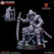 Feudal Japanese Oda Nobuhide Sitting | Kyoushuneko 28/32mm Fantasy Wargaming Miniatures Role Playing Miniatures