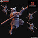 Feudal Japanese Onna Bushi Hero 2 | Kyoushuneko 28/32mm Fantasy Wargaming Miniatures Role Playing Miniatures