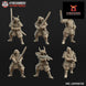 Feudal Japanese Samurai Katana | Kyoushuneko 28/32mm Fantasy Wargaming Miniatures Role Playing Miniatures