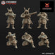 Feudal Japanese Samurai Matchlocks | Kyoushuneko 28/32mm Fantasy Wargaming Miniatures Role Playing Miniatures