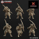 Feudal Japanese Samurai Yumi | Kyoushuneko 28/32mm Fantasy Wargaming Miniatures Role Playing Miniatures