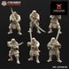 Feudal Japanese Sohei Monk Katana | Kyoushuneko 28/32mm Fantasy Wargaming Miniatures Role Playing Miniatures