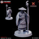 Feudal Japanese Yamabushi Staff Master | Kyoushuneko 28/32mm Fantasy Wargaming Miniatures Role Playing Miniatures