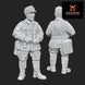 Finnish Officer with Binoculars | Propylene Foliescu 28mm WW2 Wargaming Miniatures Role Playing Miniatures
