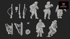 Finnish Soldiers with interchangeable weapons | Propylene Foliescu 28mm WW2 Wargaming Miniatures Role Playing Miniatures