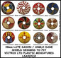Late Saxon / Anglo Dane Shield Designs LSAX 3 Transfers - Victrix
