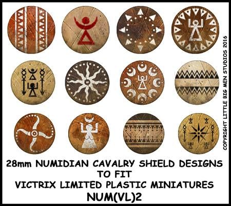 Numidian Cavalry Shield Design 2 Transfers - Victrix