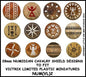 Numidian Cavalry Shield Design 2 Transfers - Victrix