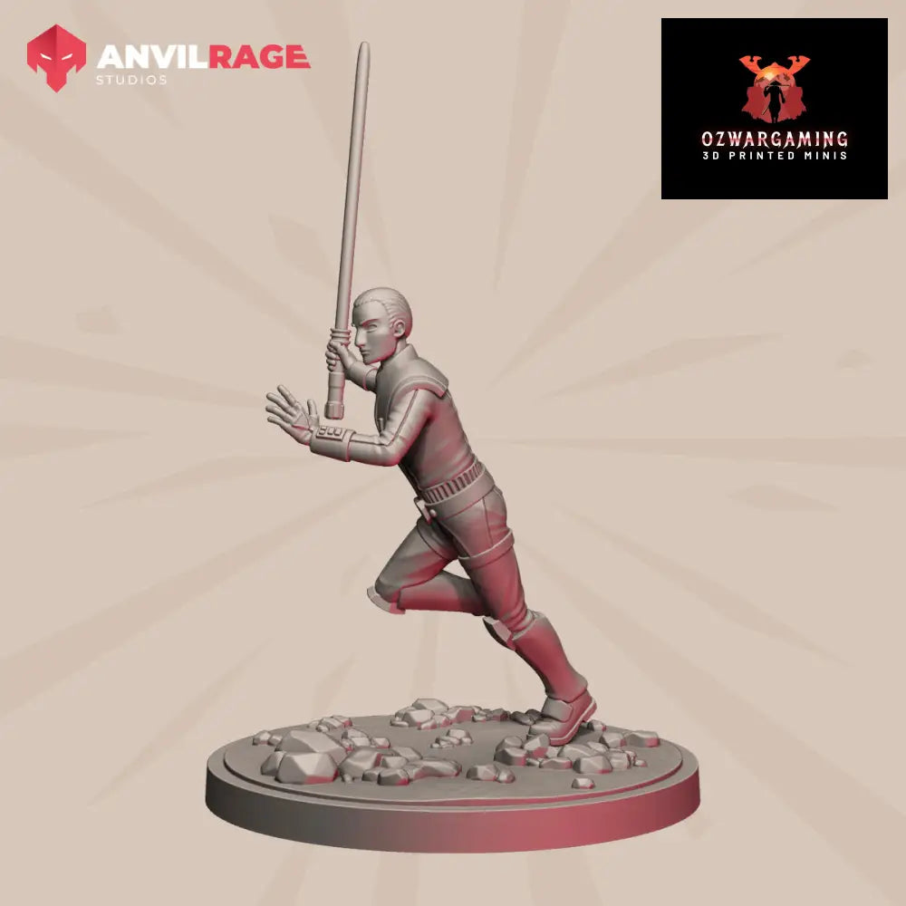 Force Boy | Anvilrage Galactic SciFi Miniatures Shatter Scale Role Playing Miniatures