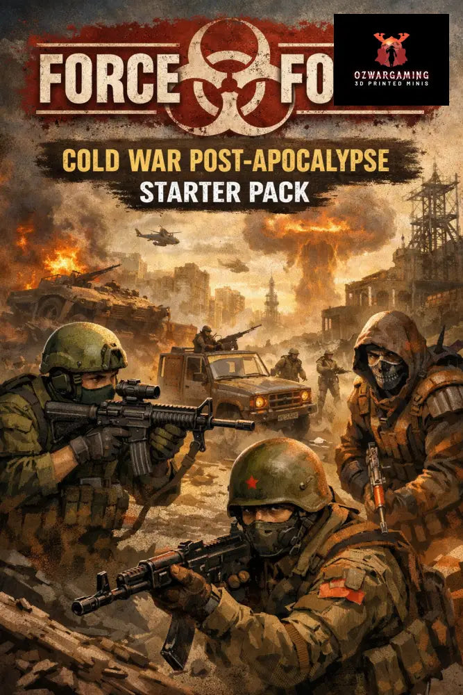 Force on Force: Cold War Post-Apocalypse – Starter Pack (PDF) - Game Supplement