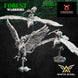 Forest Elves Ancestral Eagle Riders | White Angel 28/32mm Fantasy Wargaming Miniatures Role Playing Miniatures