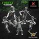 Forest Elves Forest Dancers | White Angel 28/32mm Fantasy Wargaming Miniatures Role Playing Miniatures