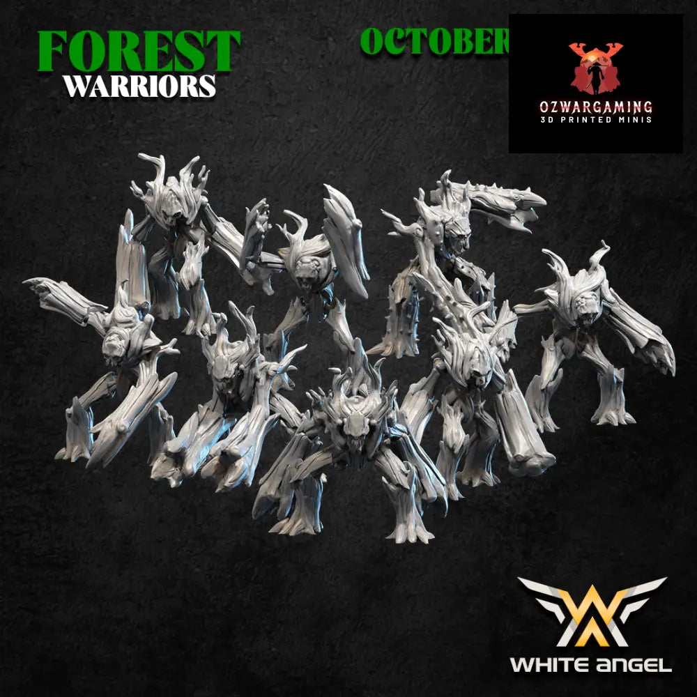 Forest Elves Forest Defenders | White Angel 28/32mm Fantasy Wargaming Miniatures Role Playing Miniatures