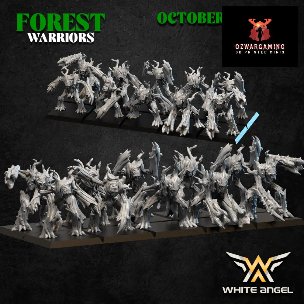Forest Elves Forest Defenders | White Angel 28/32mm Fantasy Wargaming Miniatures Role Playing Miniatures
