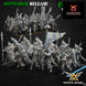 Forest Elves Forest Spearmen | White Angel 28/32mm Fantasy Wargaming Miniatures Role Playing Miniatures
