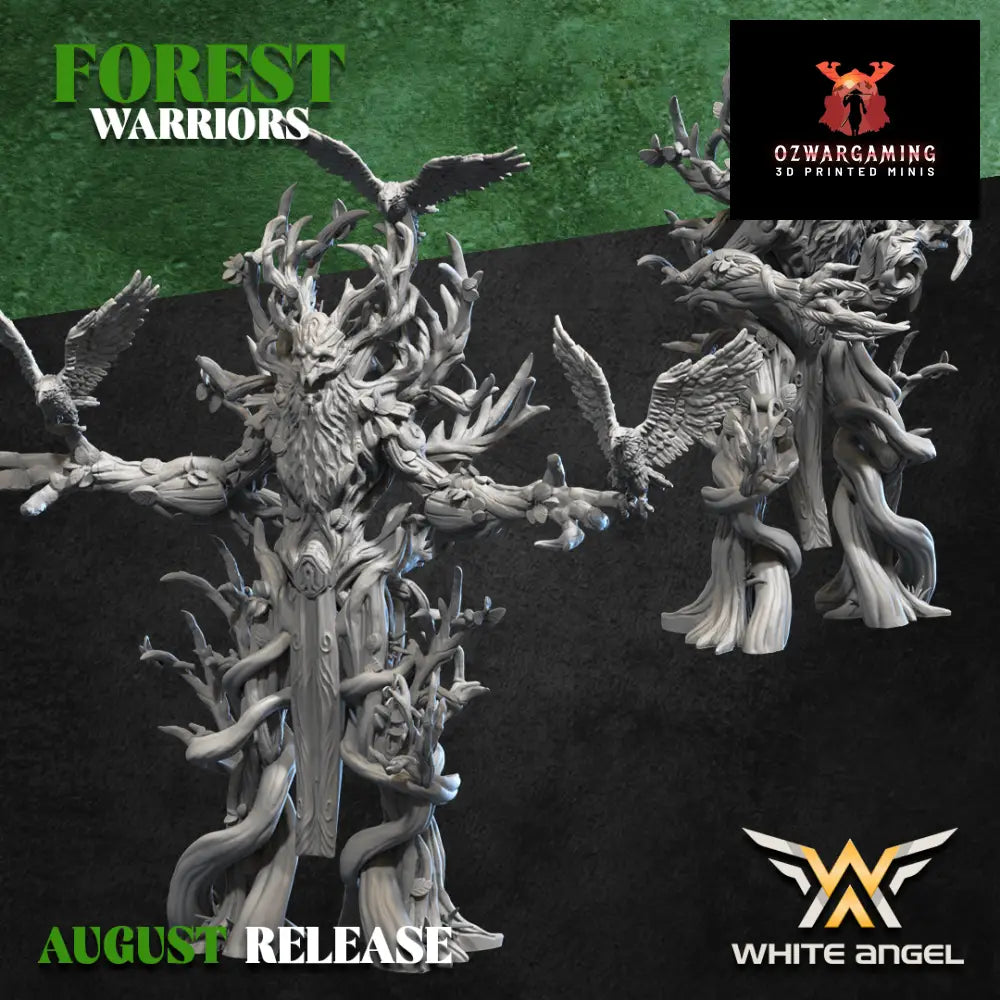 Forest Elves Tree Druid | White Angel 28/32mm Fantasy Wargaming Miniatures Role Playing Miniatures