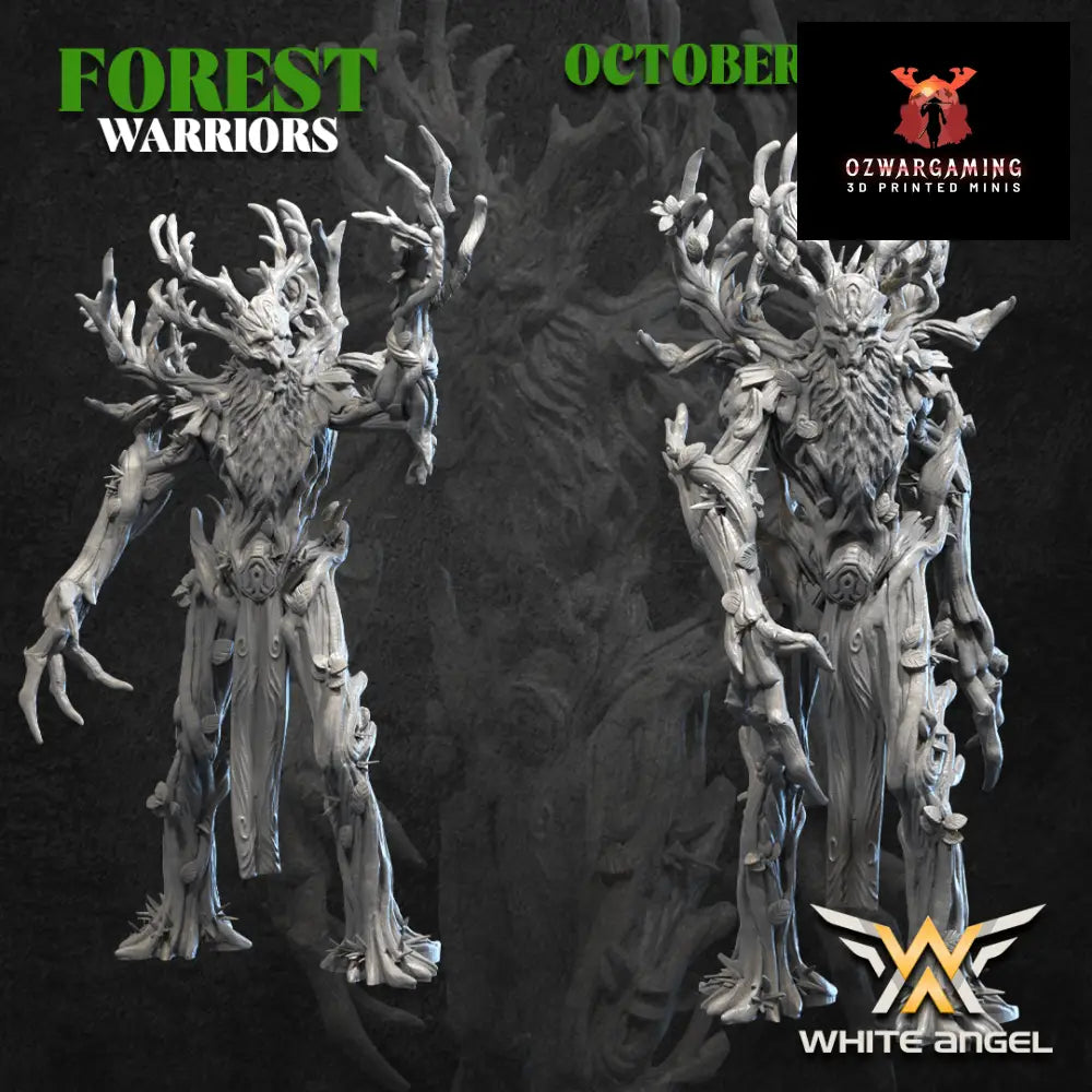 Forest Elves Treemen | White Angel 28/32mm Fantasy Wargaming Miniatures Role Playing Miniatures