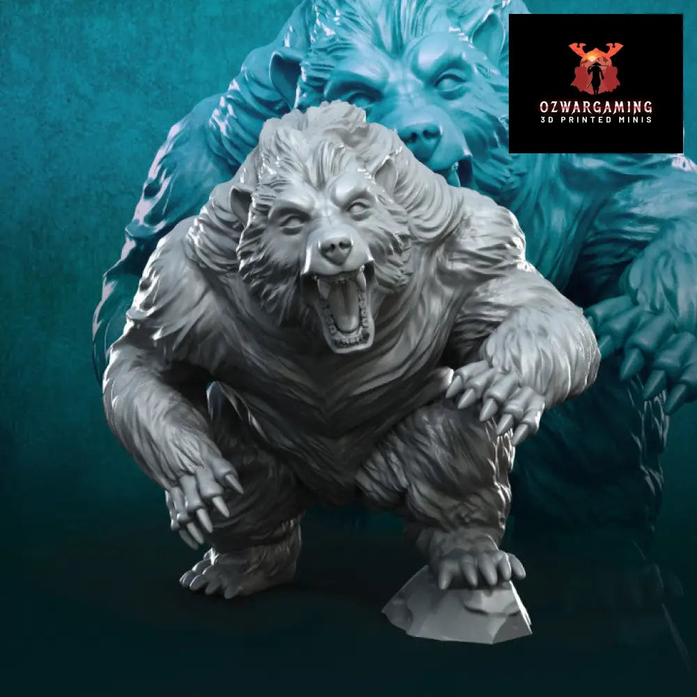 Forest Folk Giant Bears | Davale Games 25mm Fantasy Wargaming Miniatures Role Playing Miniatures