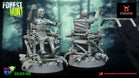 Forest Hunt Golden God | Warbear Studios 28mm SciFi Wargaming Miniatures Role Playing Miniatures