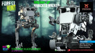 Forest Hunt Hijacked Walker | Warbear Studios 28mm SciFi Wargaming Miniatures Role Playing Miniatures