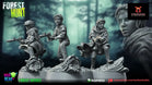 Forest Hunt Princess | Warbear Studios 28mm SciFi Wargaming Miniatures Role Playing Miniatures