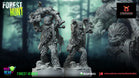 Forest Hunt Walking Carpet | Warbear Studios 28mm SciFi Wargaming Miniatures Role Playing Miniatures