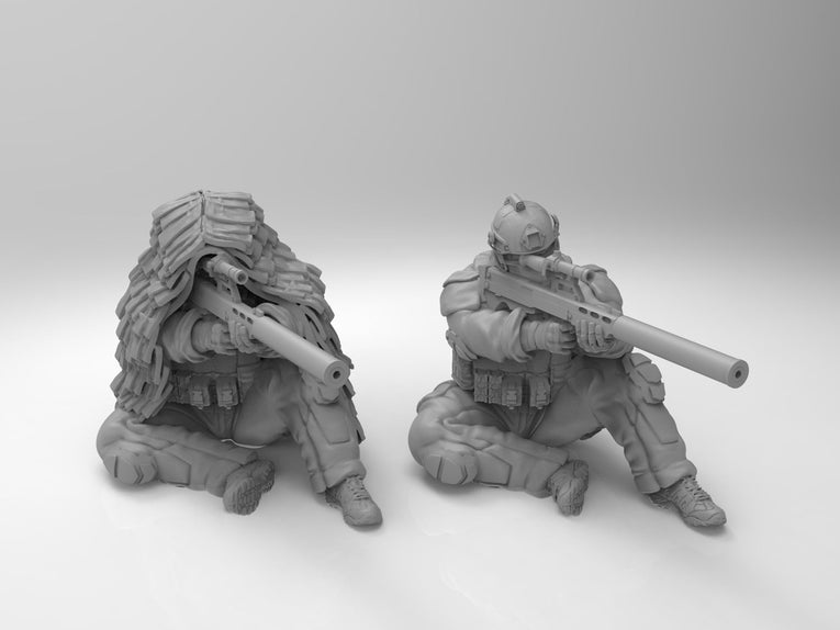 FSB Alpha Snipers | Turnbase Modern Military Wargaming Miniatures