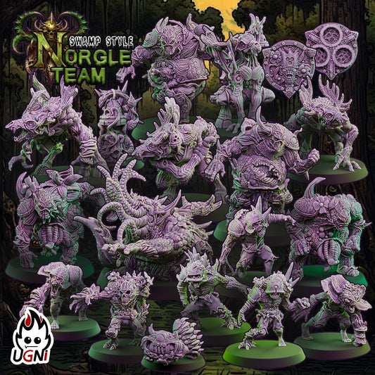 Norgle Fantasy Football Team | Ugni Miniatures Role Playing Miniatures