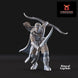 Galanthir Elves Forest Guardian Captain Bow & Sword | Davale Games 25mm Fantasy Wargaming Miniatures (Copy) Role