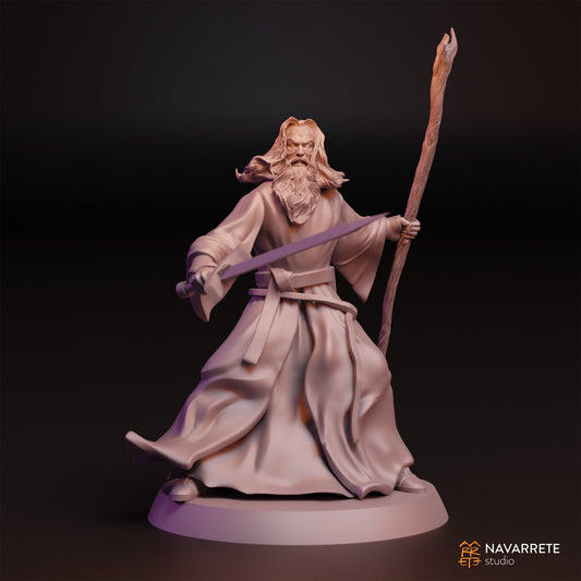 Galdorin the Mage | Navarrete Studios 25mm Fantasy Wargaming Miniatures