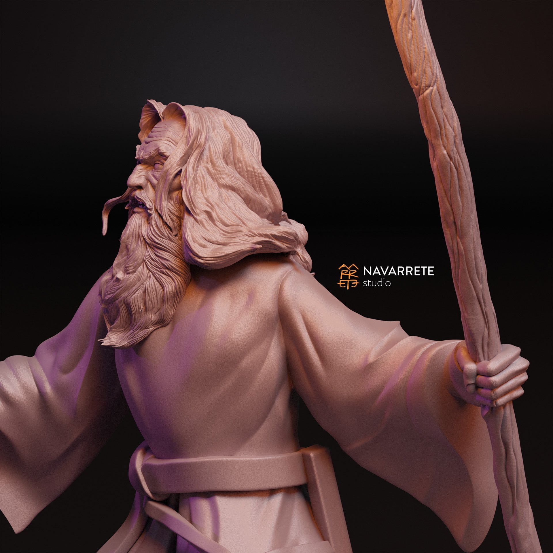 Galdorin the Mage | Navarrete Studios 25mm Fantasy Wargaming Miniatures