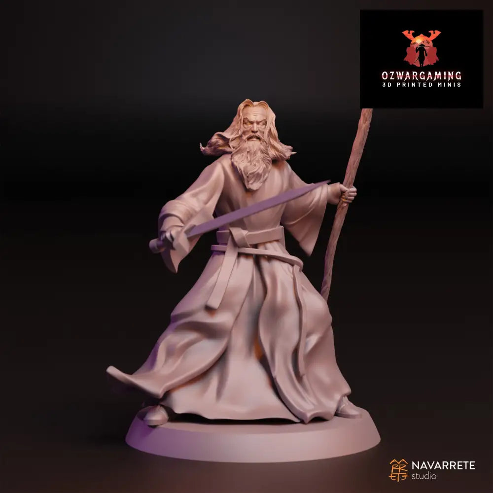 Galdorin the Mage | Navarrete Studios 25mm Fantasy Wargaming Miniatures