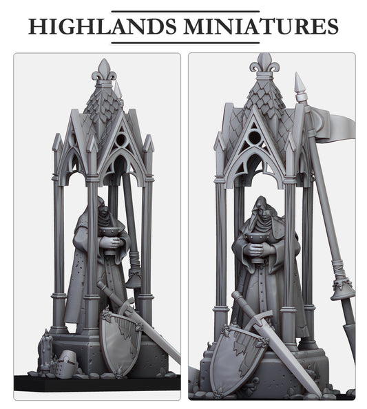 Kingdom Of Gallia Unit Filler 1 | Highlands Miniatures 28/32mm Fantasy Wargaming Miniatures Role Playing Miniatures