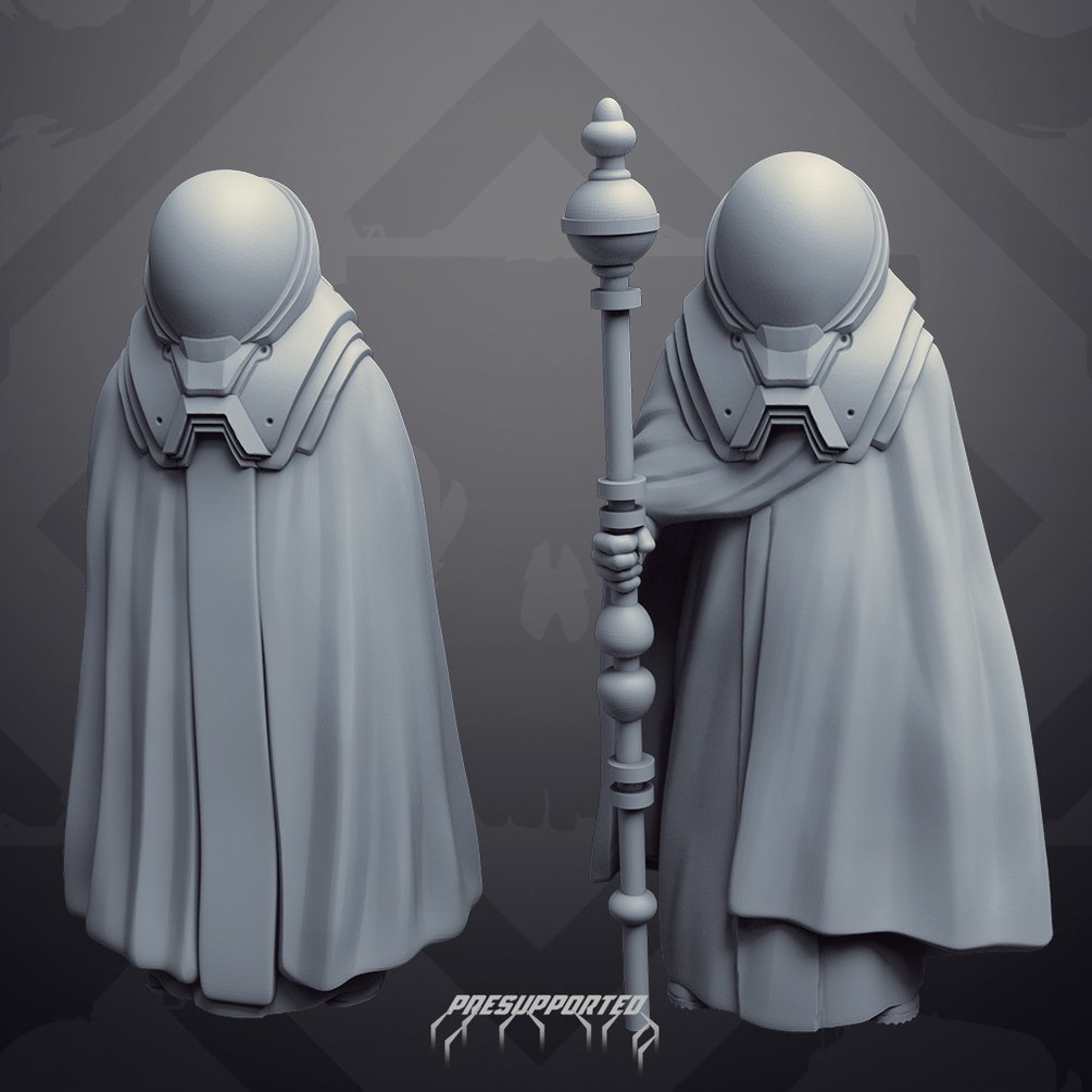 Oasis Imperium: Starpath Representatives | Skullforge Studios 32mm Wargaming Miniatures Role Playing Miniatures
