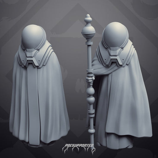 Oasis Imperium: Starpath Representatives | Skullforge Studios 32mm Wargaming Miniatures Role Playing Miniatures