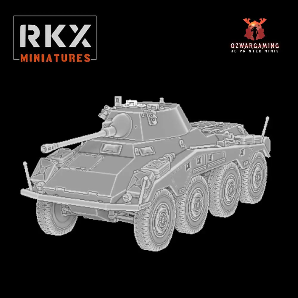 German SDKFZ 234/2 | RKX Miniatures 28mm WW2 Wargaming Miniatures Role Playing Miniatures