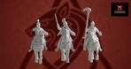 Germanic Tribes Cavalry Command 1 | 3D Breed 28mm Ancients Wargaming Miniatures Role Playing Miniatures
