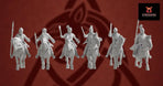 Germanic Tribes Noble Cavalry | 3D Breed 28mm Ancients Wargaming Miniatures Role Playing Miniatures