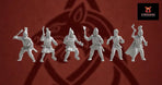 Germanic Tribes Warriors Axe | 3D Breed 28mm Ancients Wargaming Miniatures Role Playing Miniatures