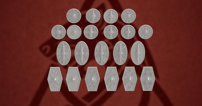 Germanic Tribes Chieftain | 3D Breed 28mm Ancients Wargaming Miniatures Role Playing Miniatures