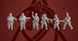 Germanic Tribes Slingers | 3D Breed 28mm Ancients Wargaming Miniatures Role Playing Miniatures