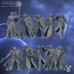 Silver Moon Silver Guard | DakkaDakka.store Grimdark Wargaming Miniatures Role Playing Miniatures