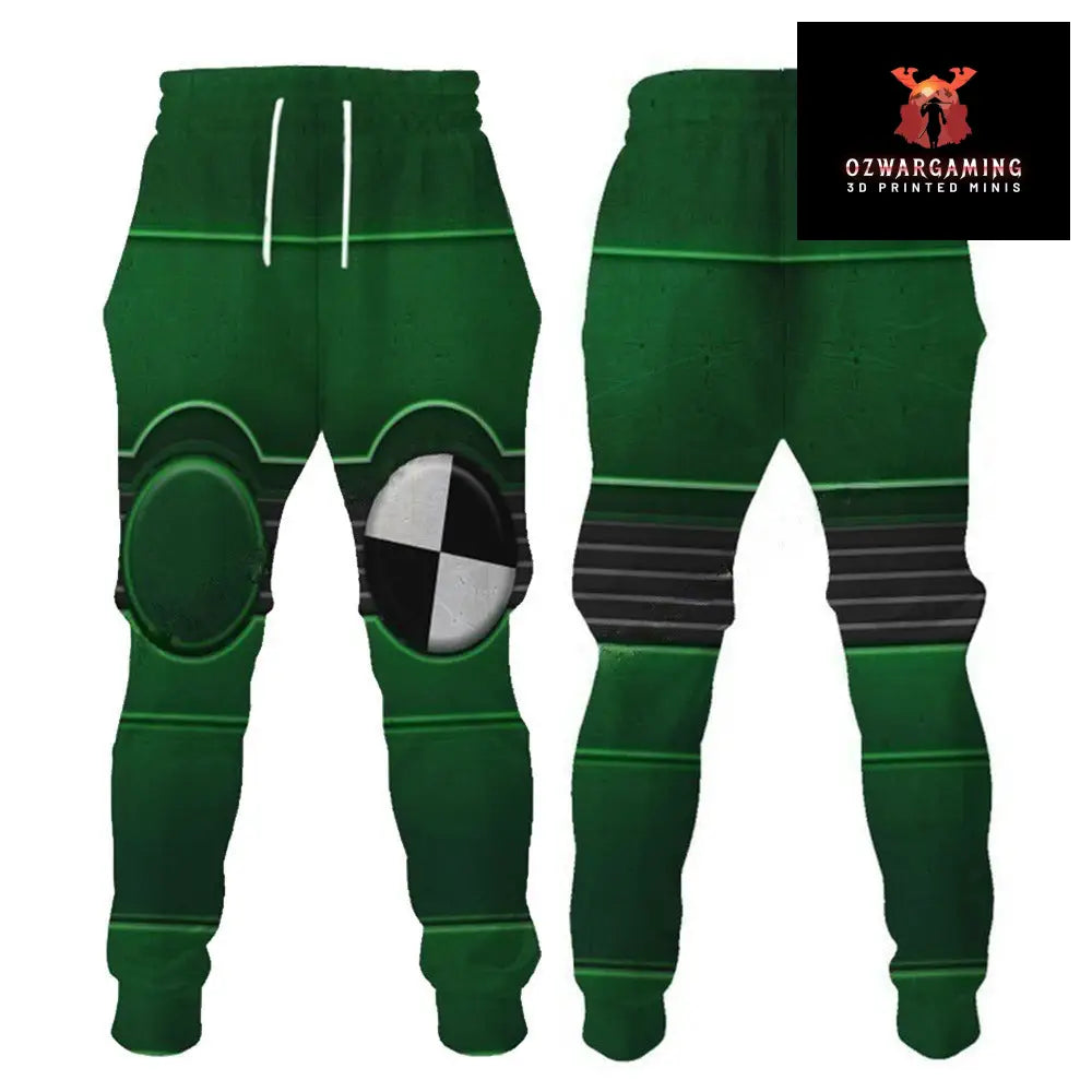 Gloomy Angels | Grimark Space Wars Digital Print Sweatsuits Hoodies Gloomy Angel - Green Trousers / XS