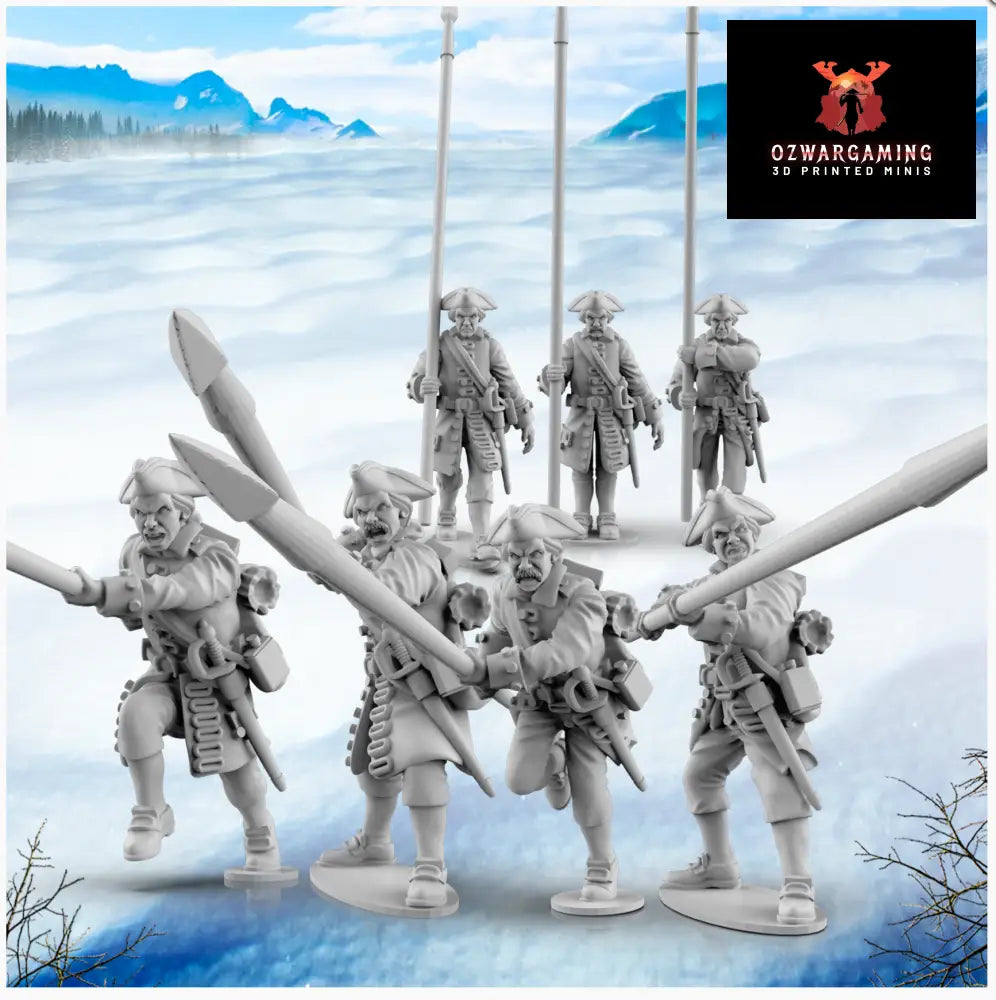 GNW Swedish Pikemen | Battlecat 28mm Historical Wargaming Miniatures Role Playing Miniatures