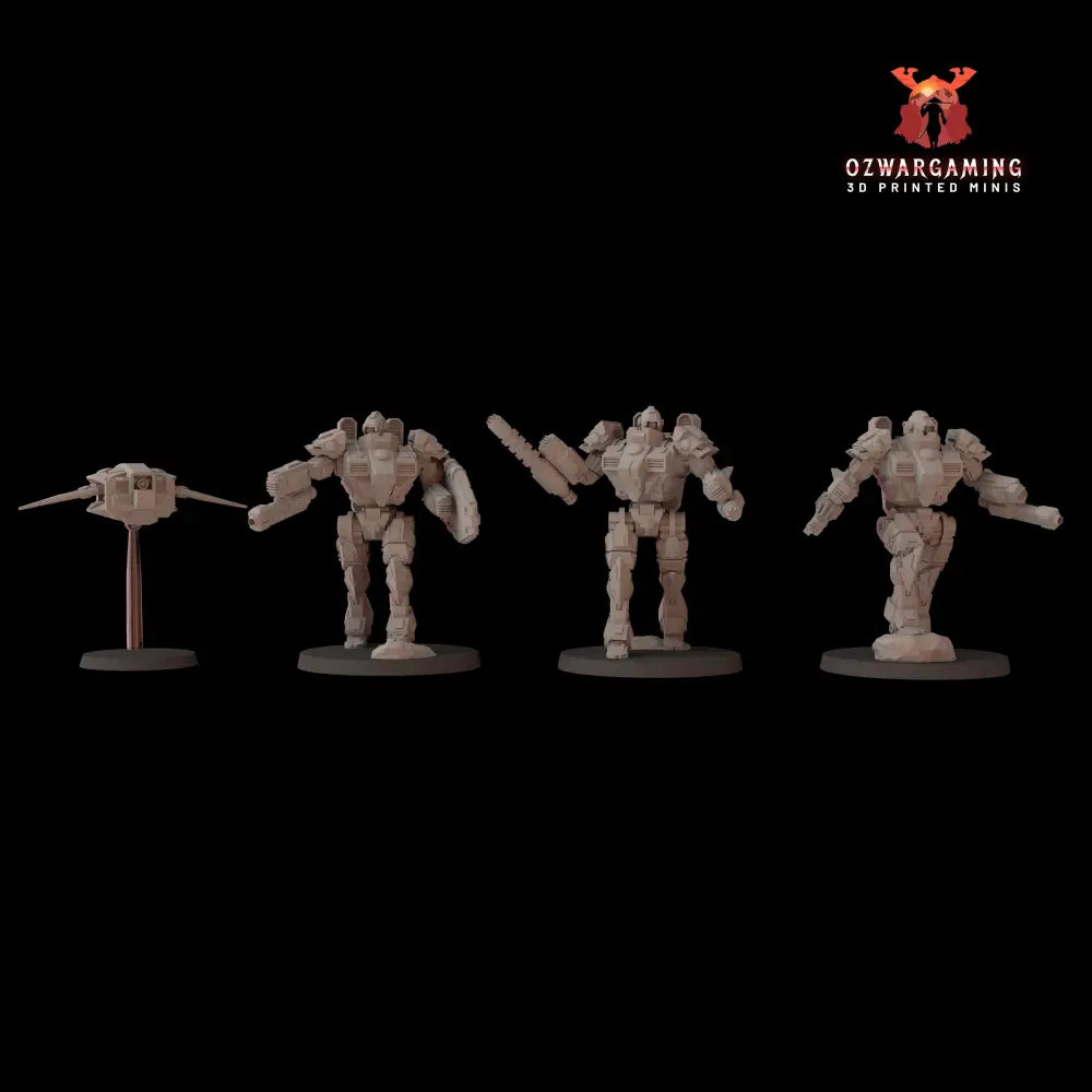 Greater Good Conflict Armour Team | Fantasy Cult 32mm Grimdark Wargaming Miniatures Role Playing Miniatures