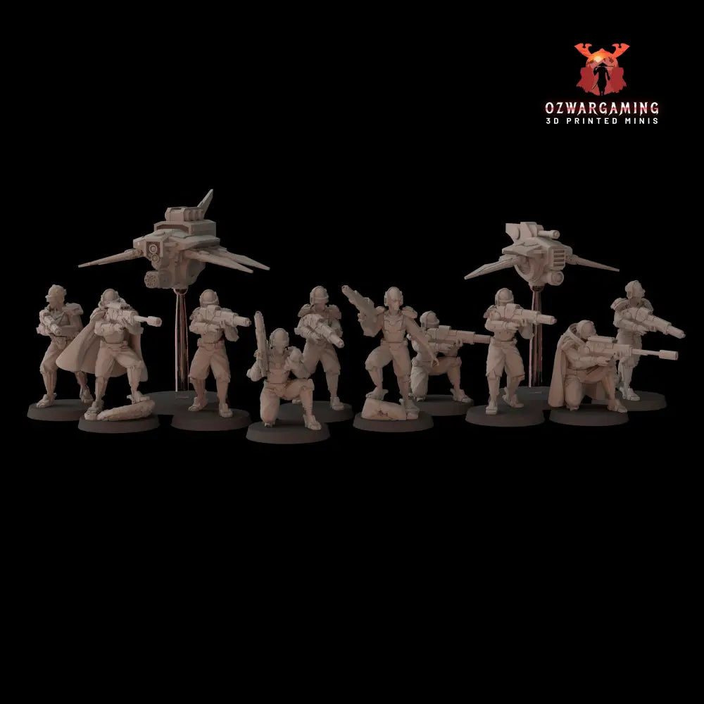 Greater Good Vanguard Team | Fantasy Cult 32mm Grimdark Wargaming Miniatures Role Playing Miniatures