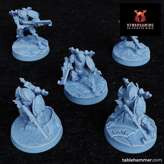 Greater Good Xaiax Carbine Troops | Tablehammer Grimdark Wargaming Miniatures Role Playing Miniatures
