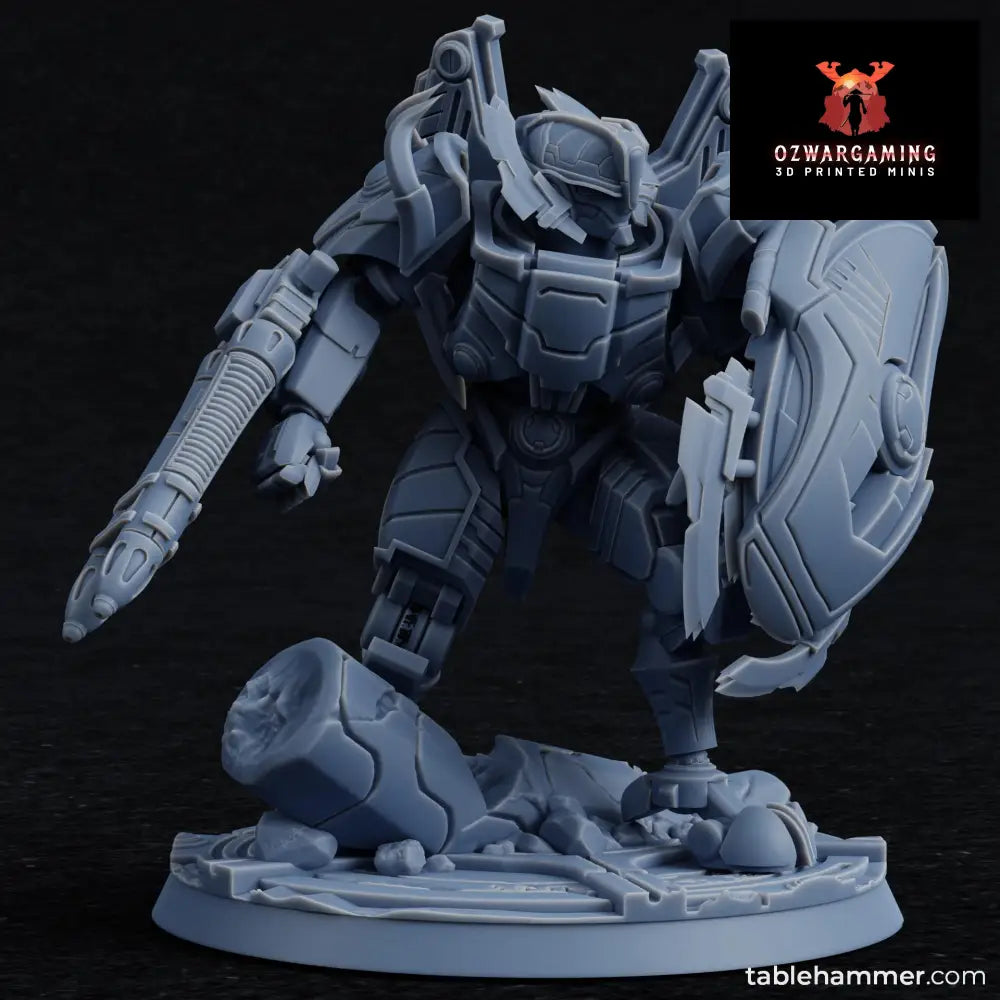 Greater Good Xaiax Combat Suit Commander Builder | Tablehammer Grimdark Wargaming Miniatures Role Playing Miniatures