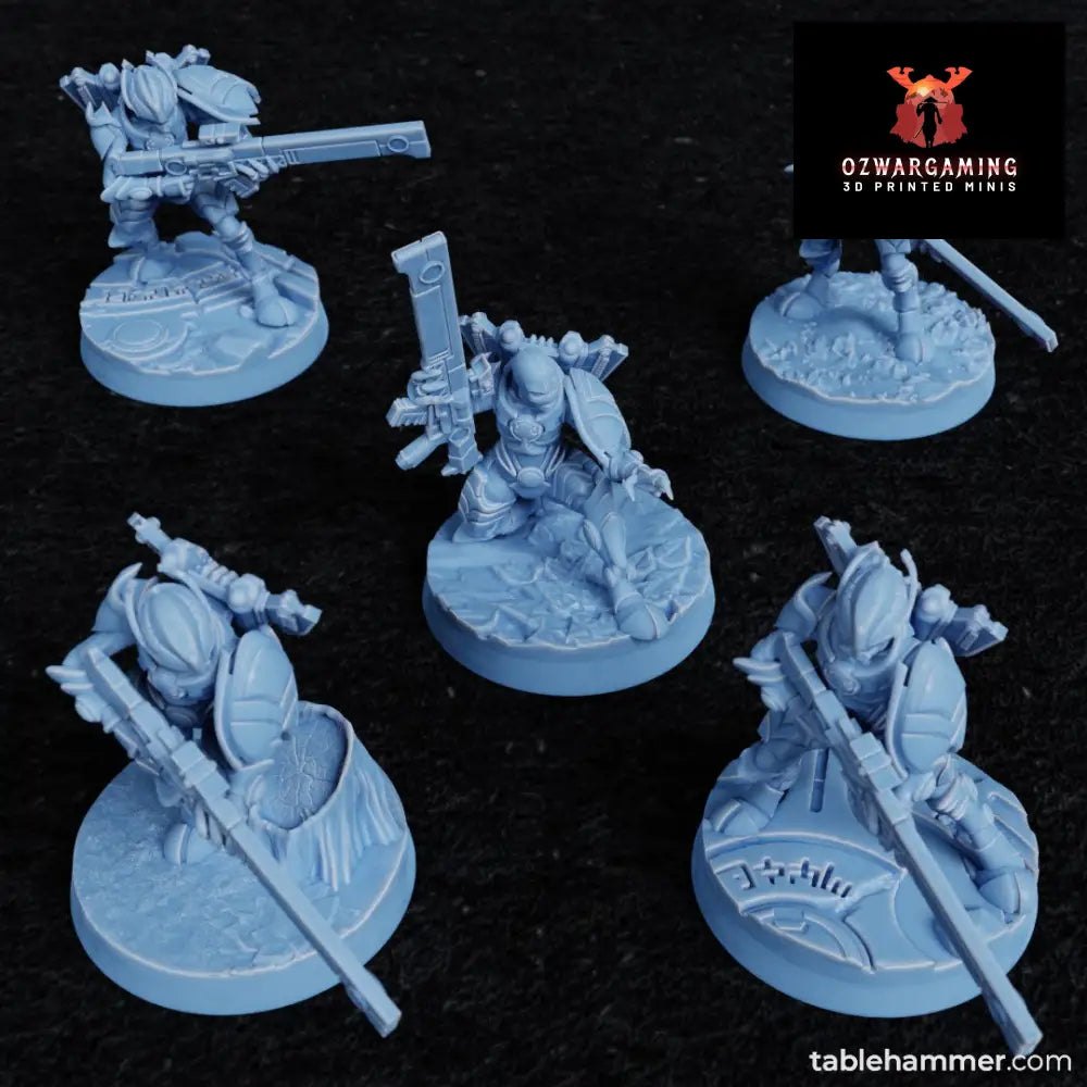 Greater Good Xaiax Rifle Troops | Tablehammer Grimdark Wargaming Miniatures Role Playing Miniatures